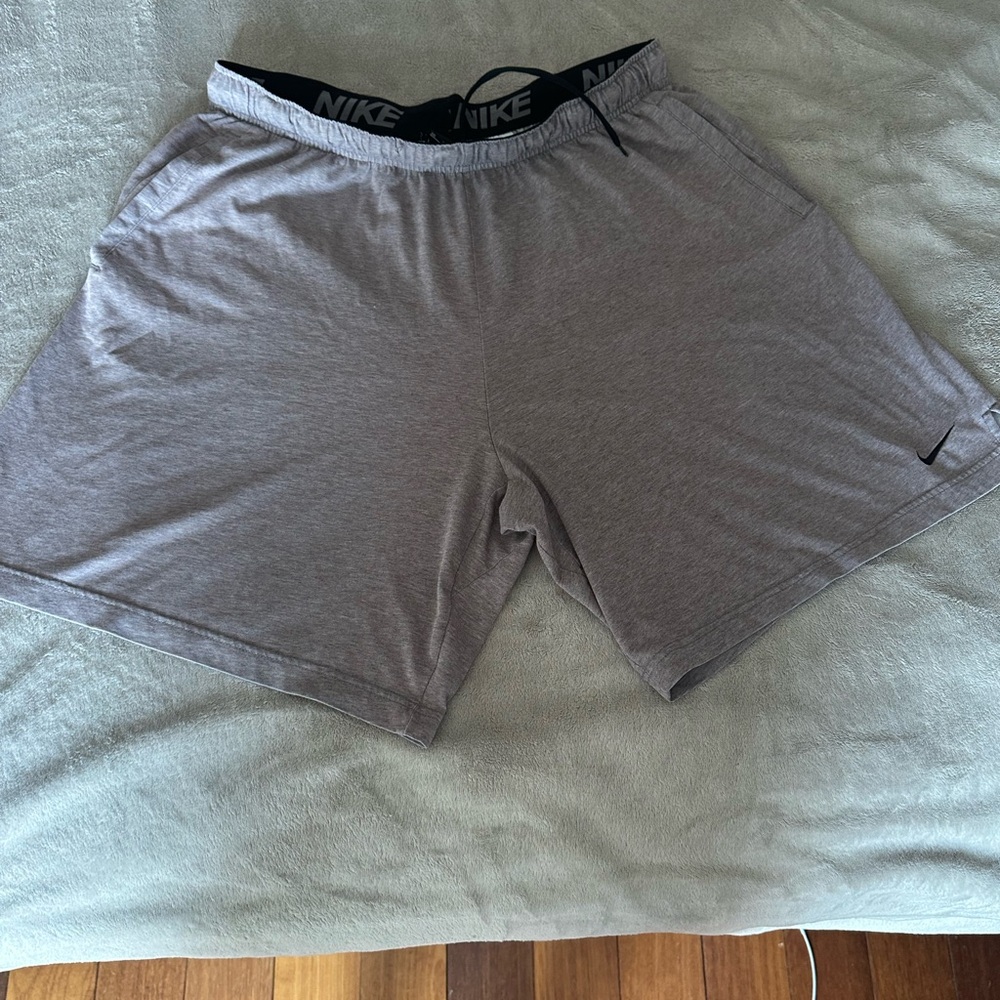Nike Men's Athletic Gray Shorts